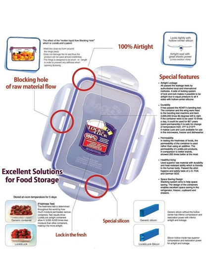 LOCK & LOCK 800 ML Food Container