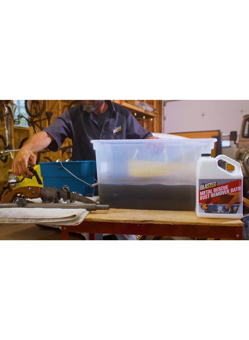 Blaster Metal Rescue Rust Remover Bath 3.78 L