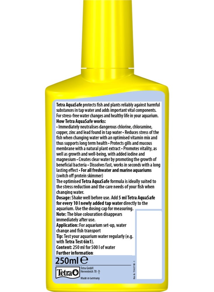 Tetra Aqua Safe 250 ML Water Conditioner