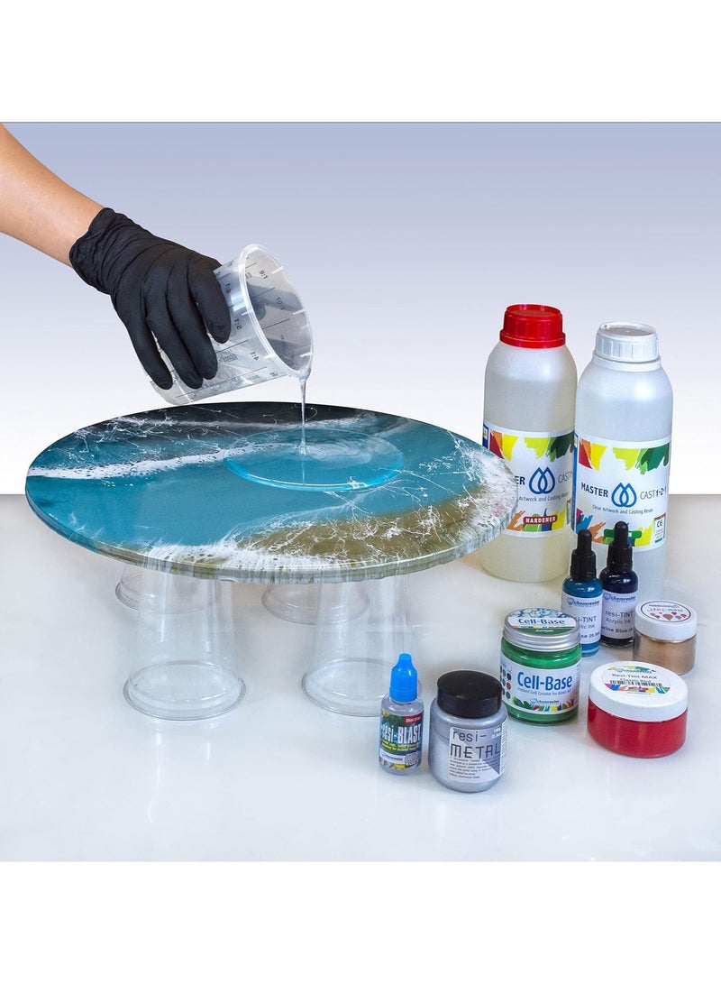 MASTERCAST 1-2-1 Clear Art Coating Resin 200 G