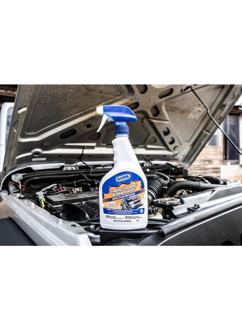 Gunk Engine Cleaner & Degreaser 946 ML