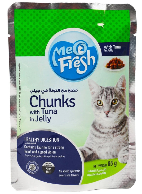 Meo Fresh Cat Food Chunks With Tuna 85g