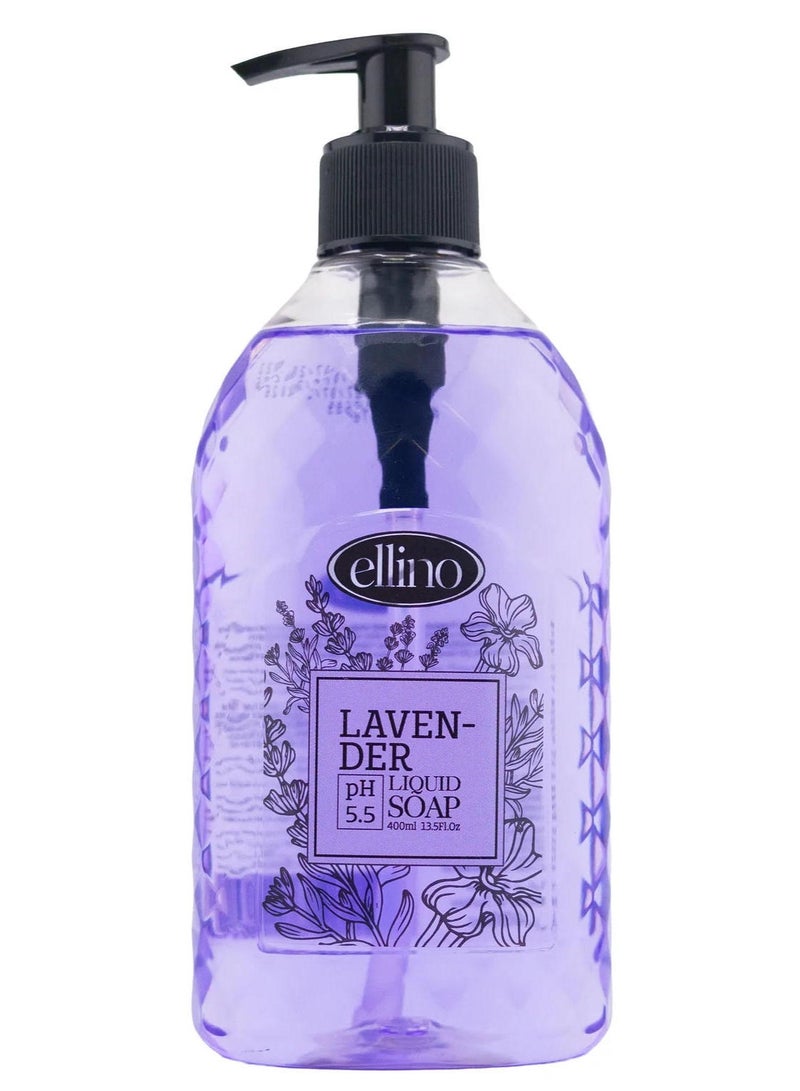 Ellino Lavender Liquid Soap 400 ML