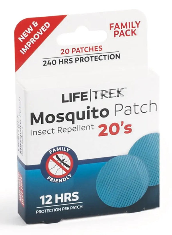 LIFE TREK Non-Woven Mosquito Patch Pack of 20