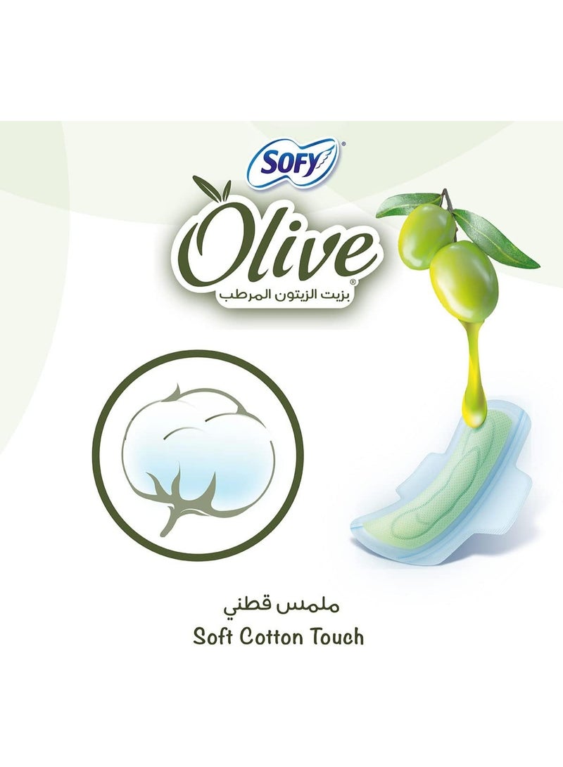Sofy Moisturizing Olive Oil Pantyliner Large 56 Count