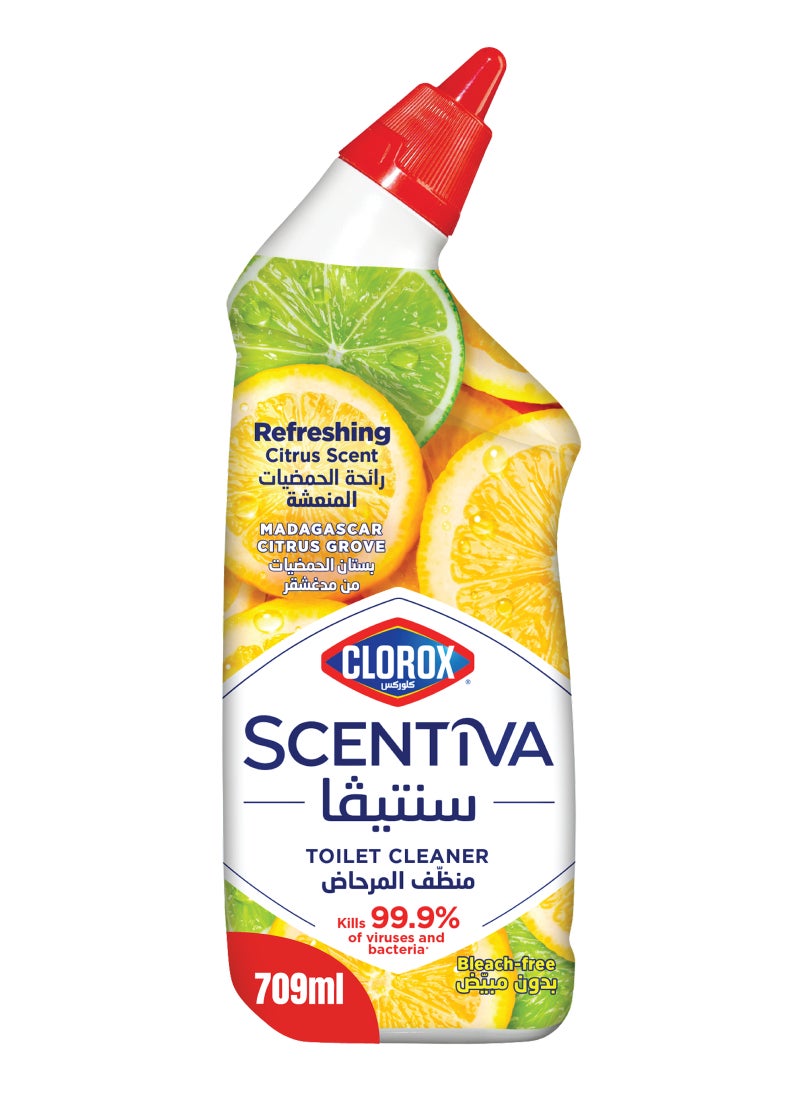 Clorox Scentiva Toilet Cleaner 709ml - Citrus Fresh