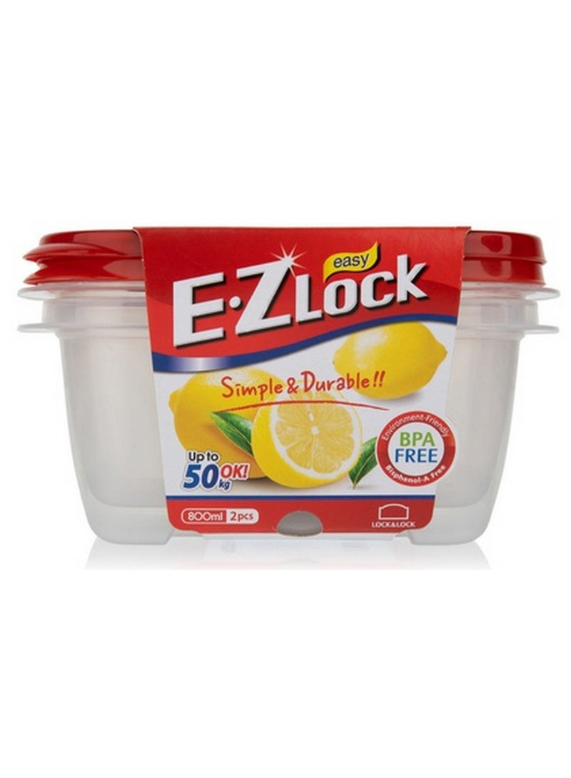 LOCK & LOCK E.Z Lock Airtight Food Storage Containers