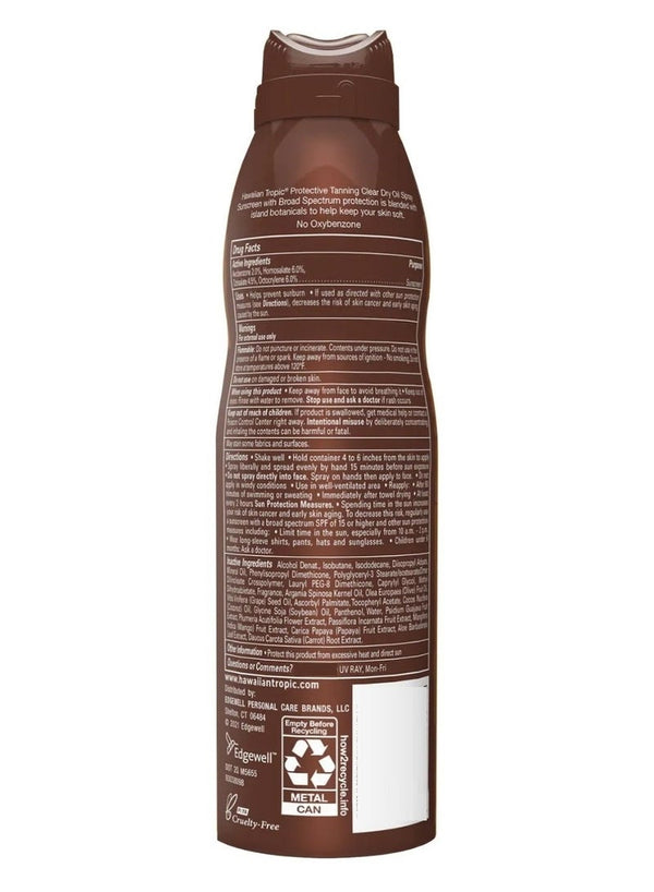 Hawaiian Tropic Protective Tanning Dry Oil SPF 30