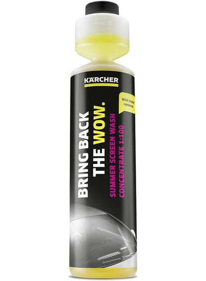cool dry, damage key, dry place, free glare, grease oil, karcher, note keep, oil road, road dirt, road grime, screen wash, skin wear, summer screen, summer screen wash, view clear