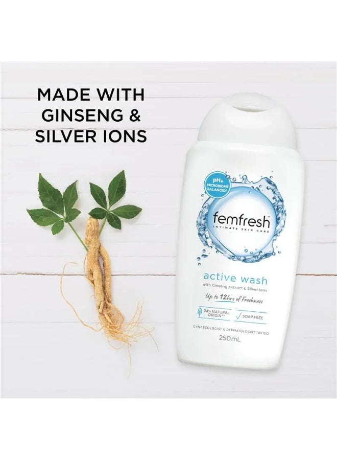 Fem Fresh Active Intimate Wash 250ml