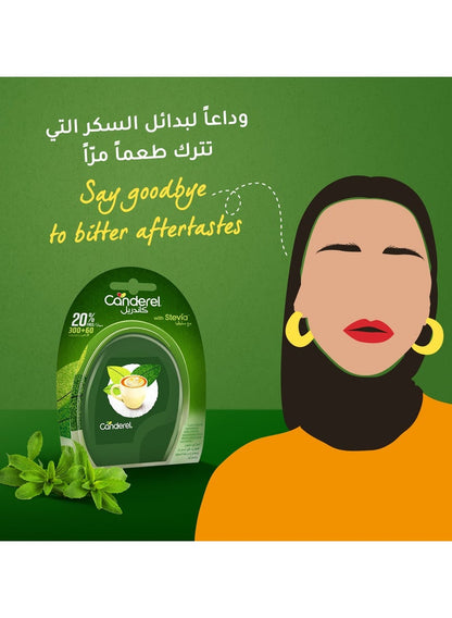 Canderel Stevia 300+60 Tabs Sweetener
