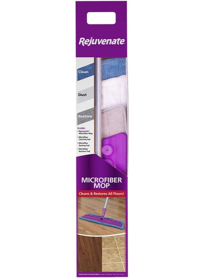 Rejuvenate Microfiber Mop with Reusable Pads