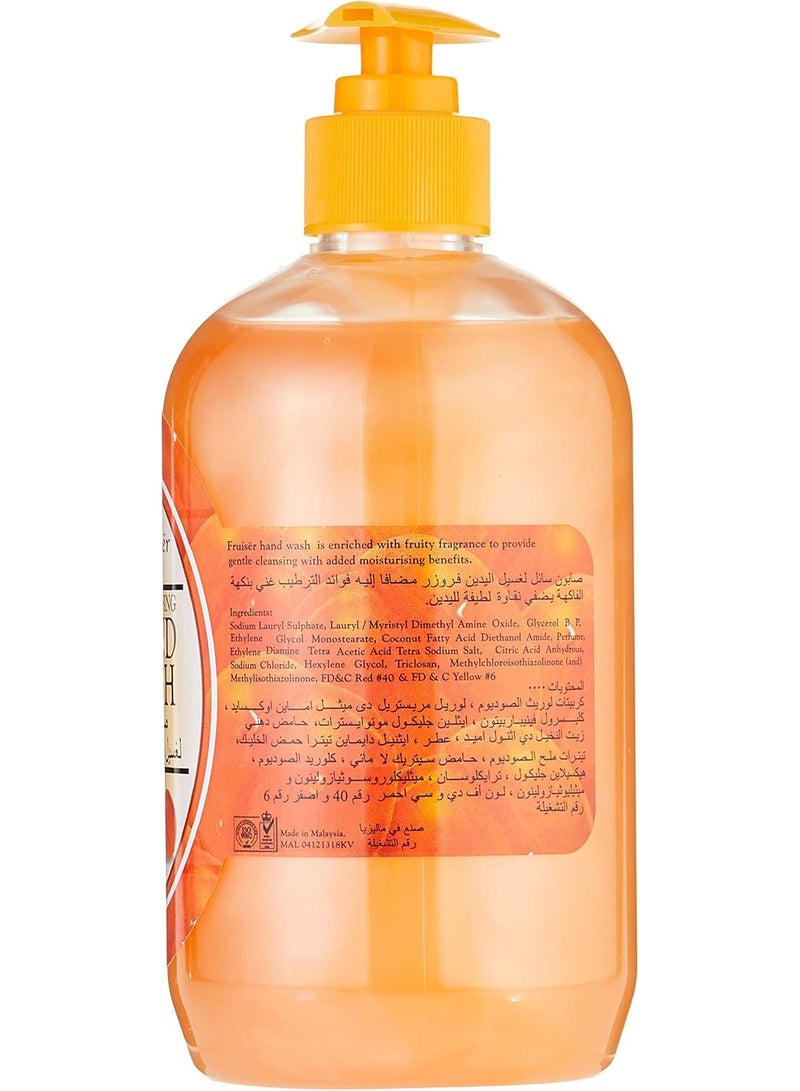 Fruiser Peach Scent Hand Wash 500ml