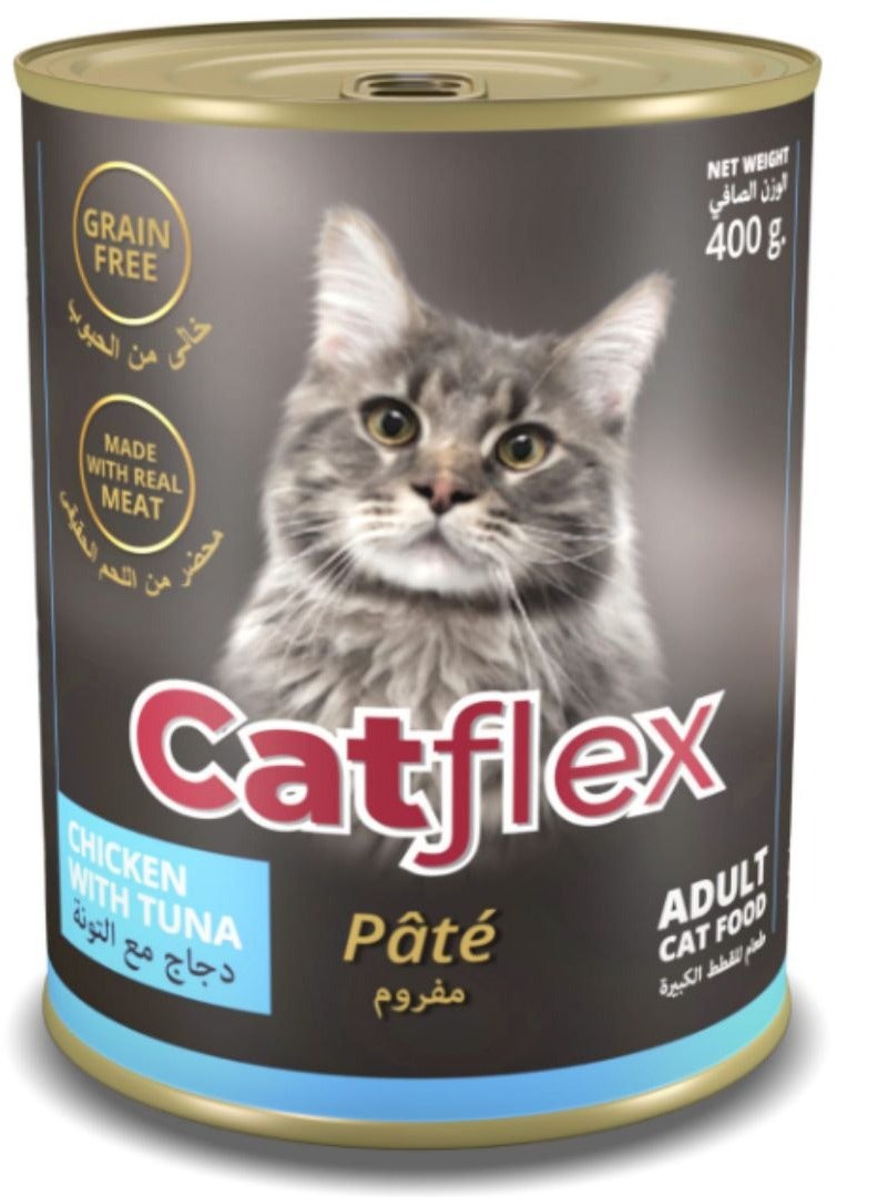 Catflex Adult Cat Food Chicken With Tuna 400G