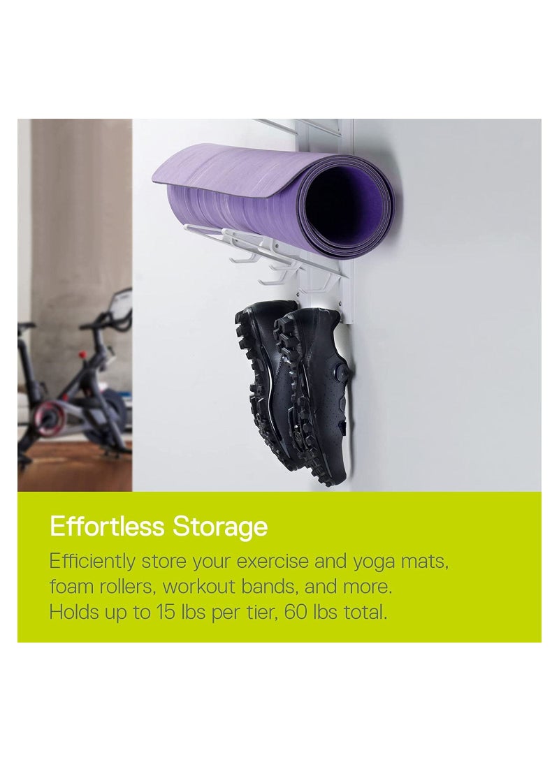 Delta 4 Tier Home Gym Storage Rack by Delta