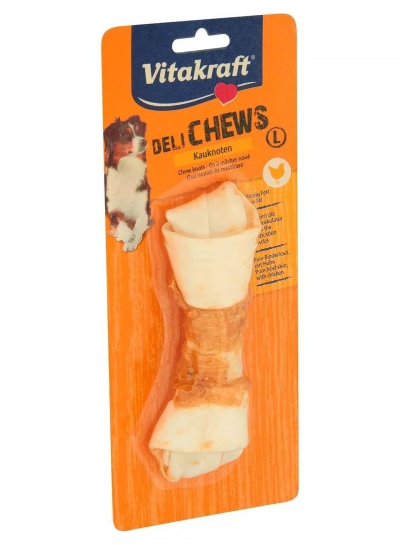 Vitakraft Deli Chews Large Dog Bone with Chicken