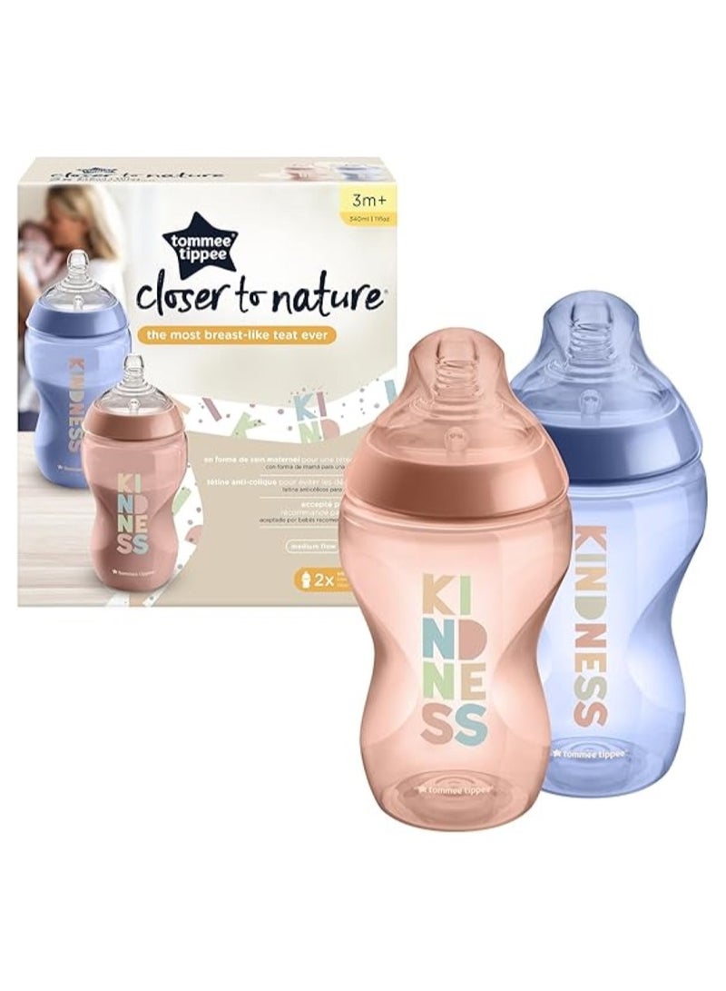 Tommee Tippee Closer To Nature Feeding Bottle 340ml