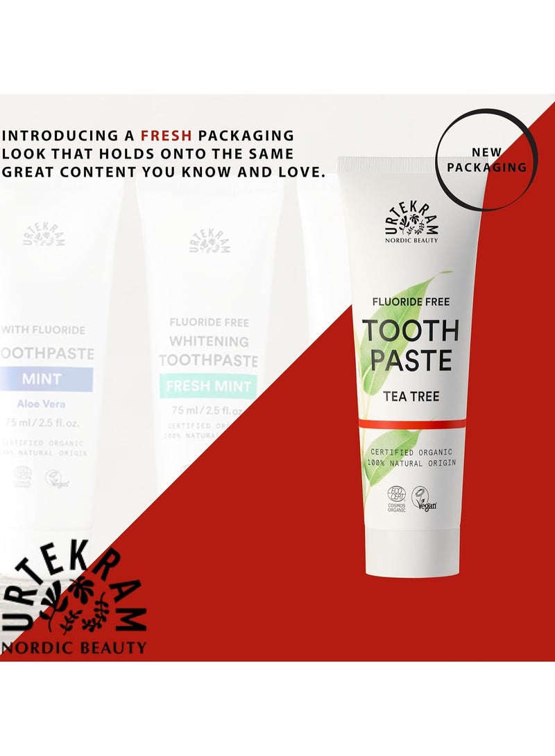 Urtekram Tea Tree Toothpaste 75 ML