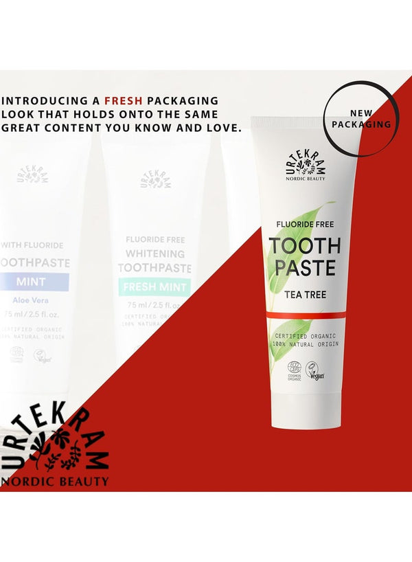 Urtekram Tea Tree Toothpaste 75 ML