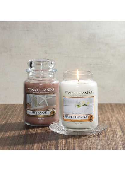 YANKEE CANDLE Fluffy Towels Candle Jar