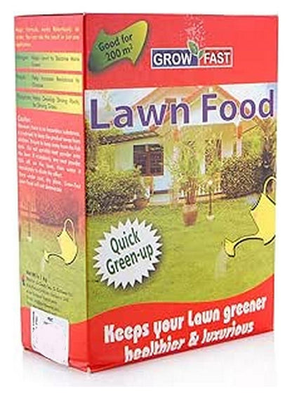 GROW FAST Lawn Food 1Kg - Premium Grass Fertilizer