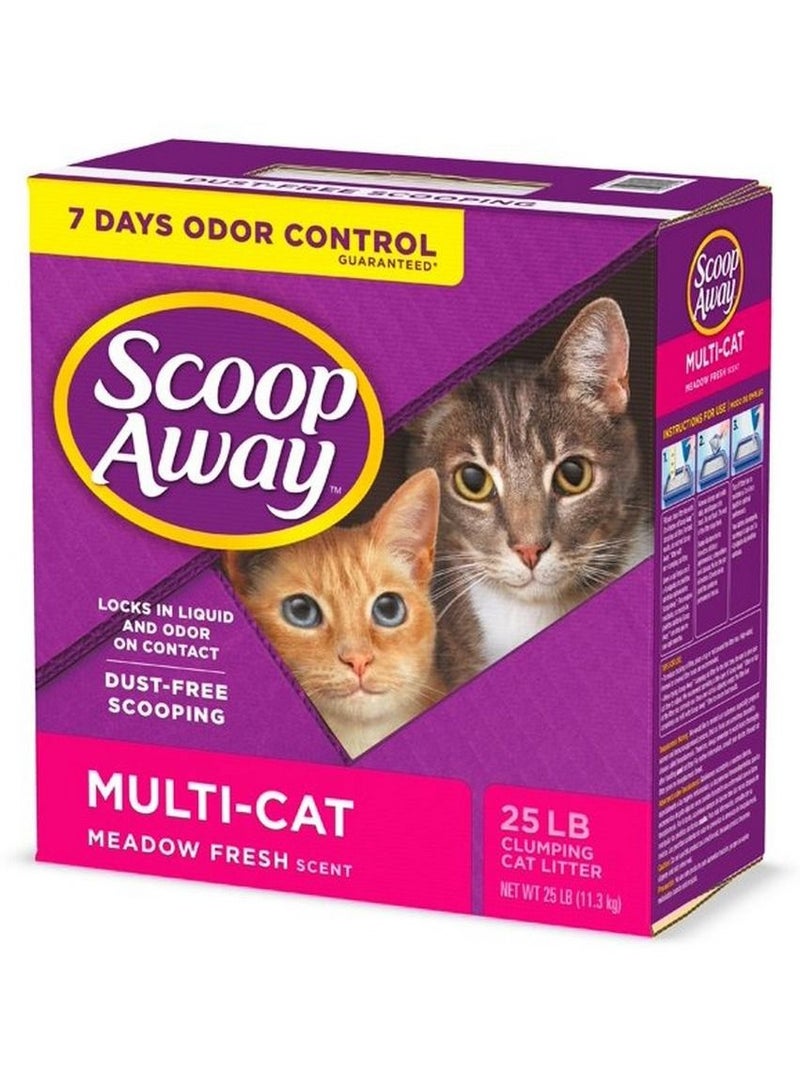 Scoop Away Multi-Cat Clumping Cat Litter 11.3 KG