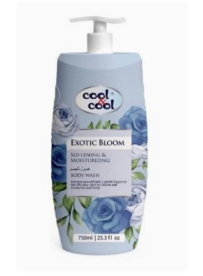 Cool & Cool Exotic Bloom Body Wash 750 ML