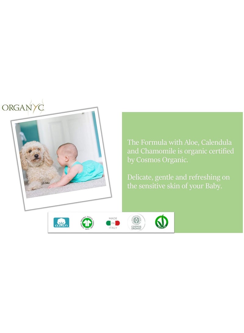 ORGANYC Moist Baby Wipes 60 Pcs - Premium Care