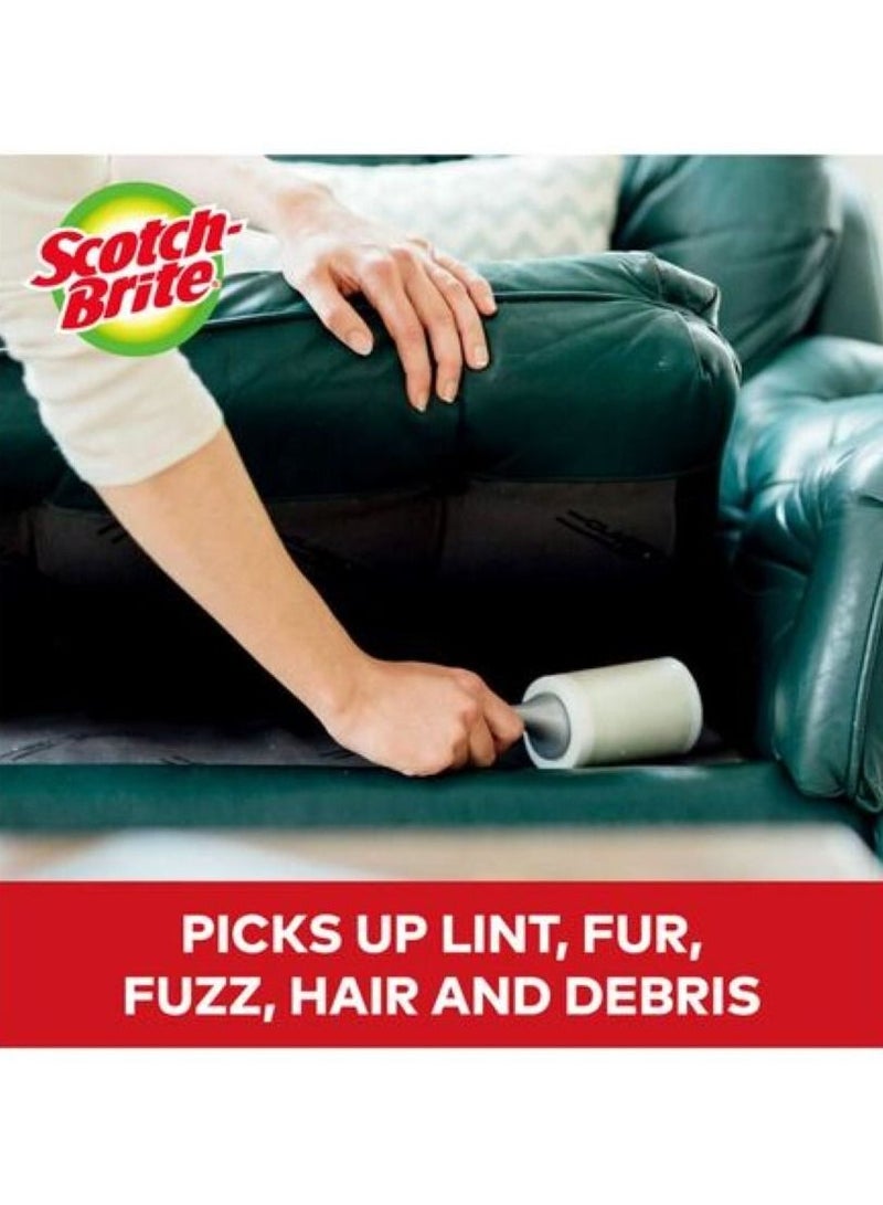 Scotch Brite Lint Roller 30 Sheets Black