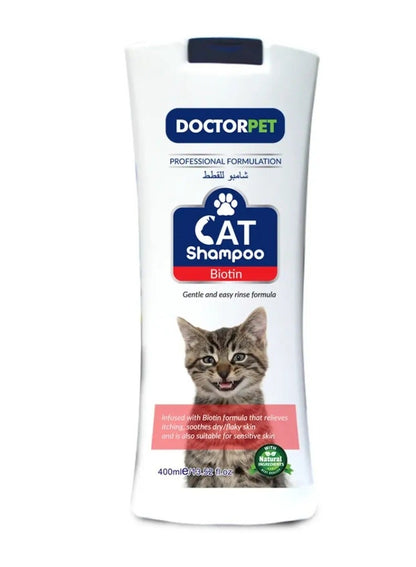 DoctorPet Biotin Cat Shampoo 400 ML