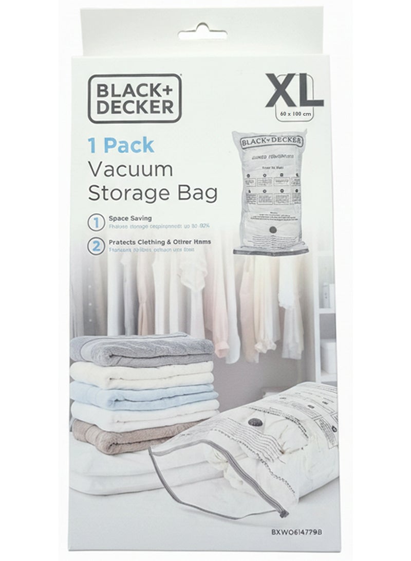 BLACK&DECKER Vacuum Storage Bags XL 60x100cm