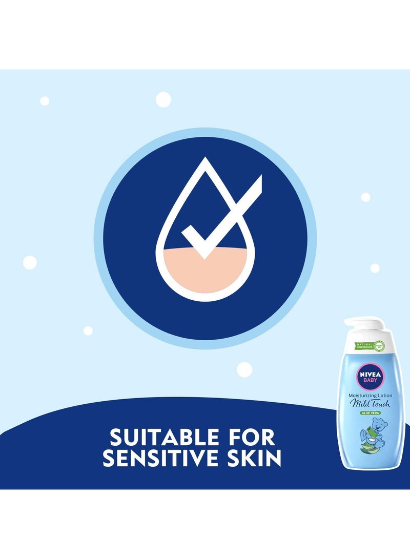 Nivea Baby Lotion Moisturising Aloe Vera 500 ML