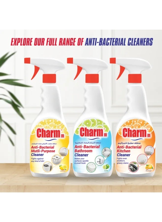 CHARMM Anti Bacterial Bathroom Cleaner 650 ML