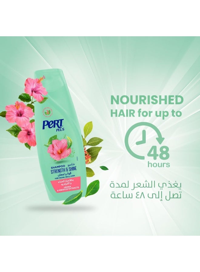 PERT PLUS Strength & Shine Shampoo 600 ML