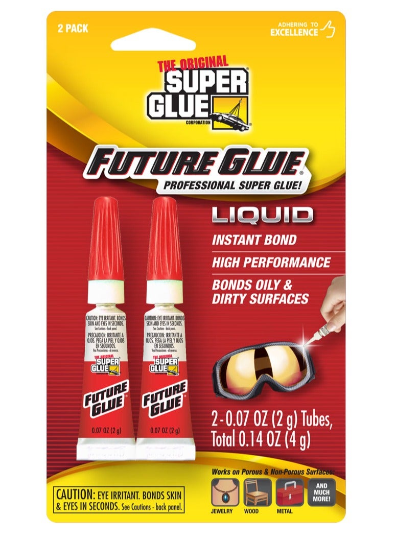 Super Glue Future Glue Liquid 2G x 2 - Super Glue