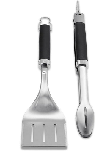 Weber Precision Tongs And Spatula Set