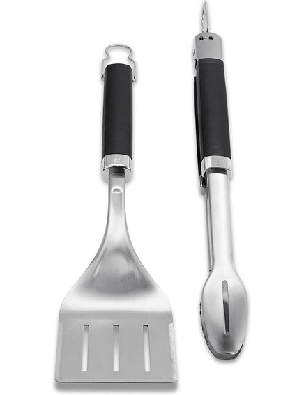Weber Precision Tongs and Spatula Set