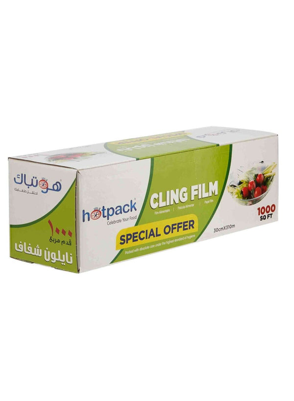 Hotpack Cling Film Food Wrap 1000 Sq Ft