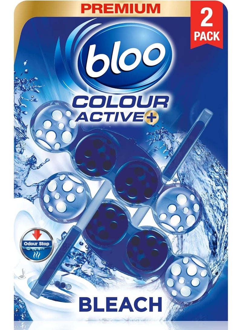 Bloo Power Active Balls Bleach Rim Block 100G