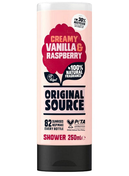 Original Source Vanilla And Raspberry Original Source Shower Gel 250 ML