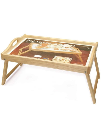 BILLI Wooden Bed Tray – Premium Serving Tray