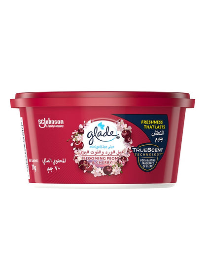 Glade Mini Gel Air Freshener, Blooming Peony & Cherry