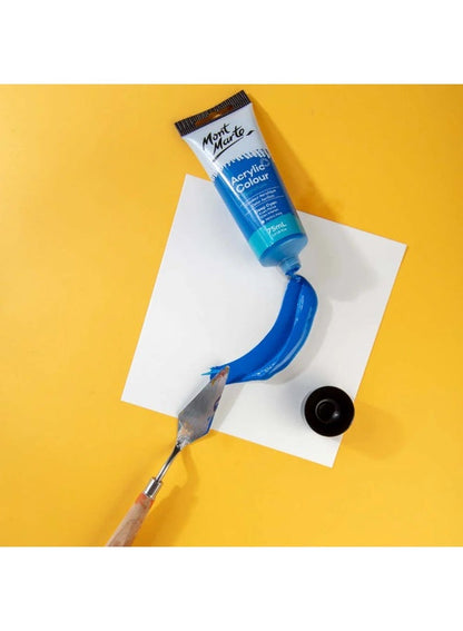 Mont Marte Deep Cyan Acrylic Paint 75 ML Tube