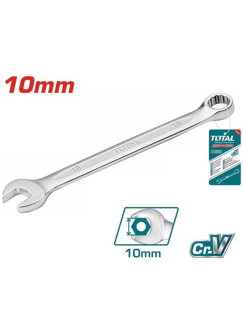 TOTAL Combination Spanner 10 MM - Premium Quality Tool