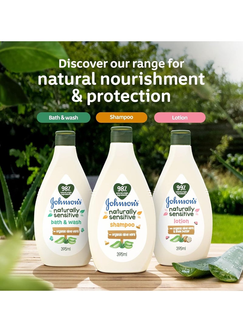 Johnson'S Naturally Sensitive Shampoo 395 ML