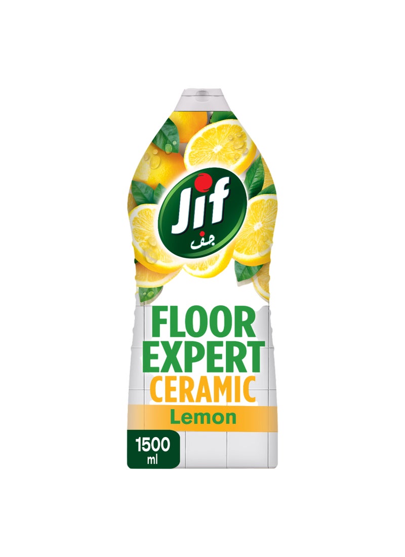 Jif Ceramic Lemon Floor Expert Cleaner 1500ml