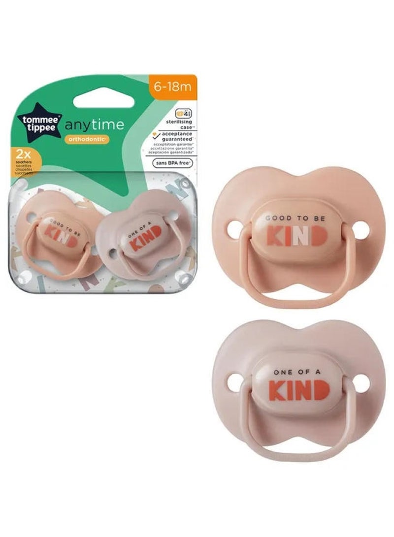 Tommee Tippee Anytime Soother 6-18 Months