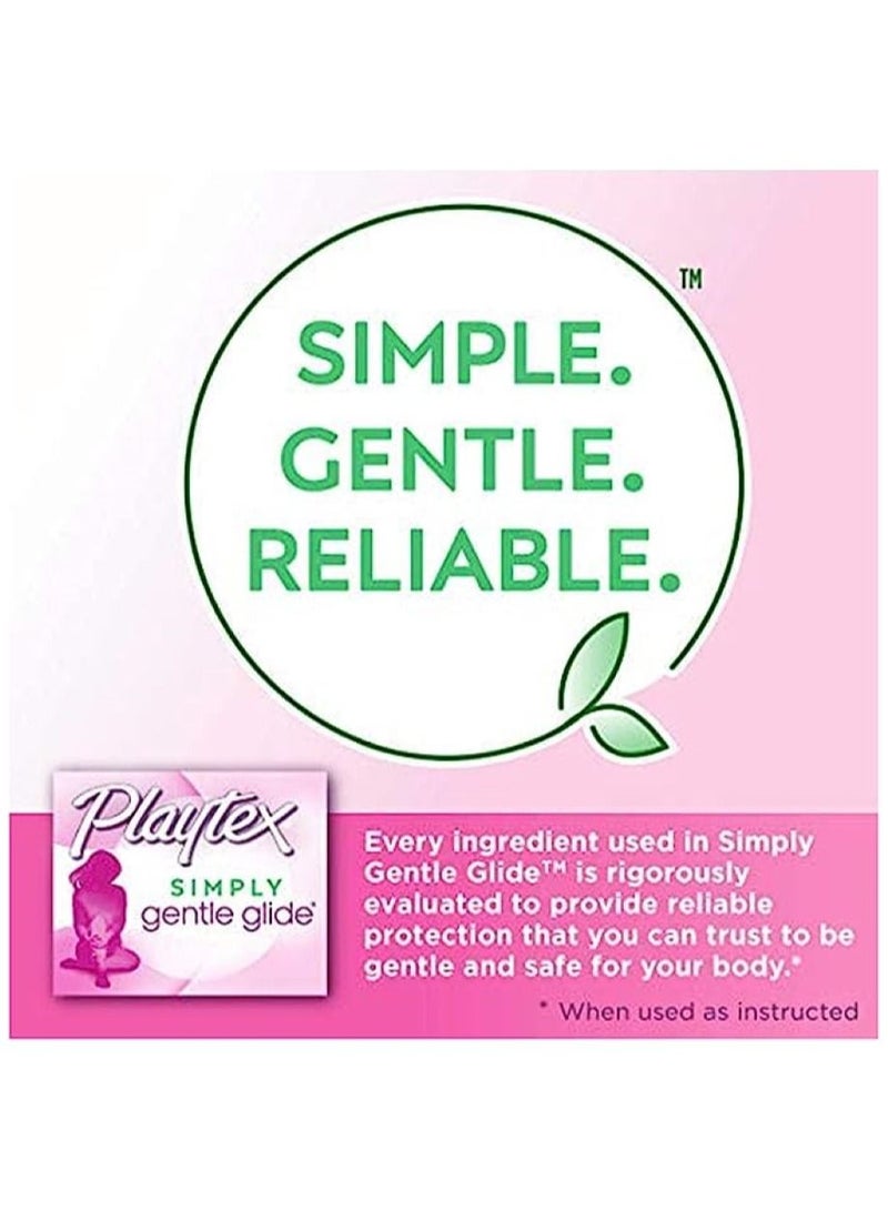 Playtex Simply Gentle Glide Regular Tampons