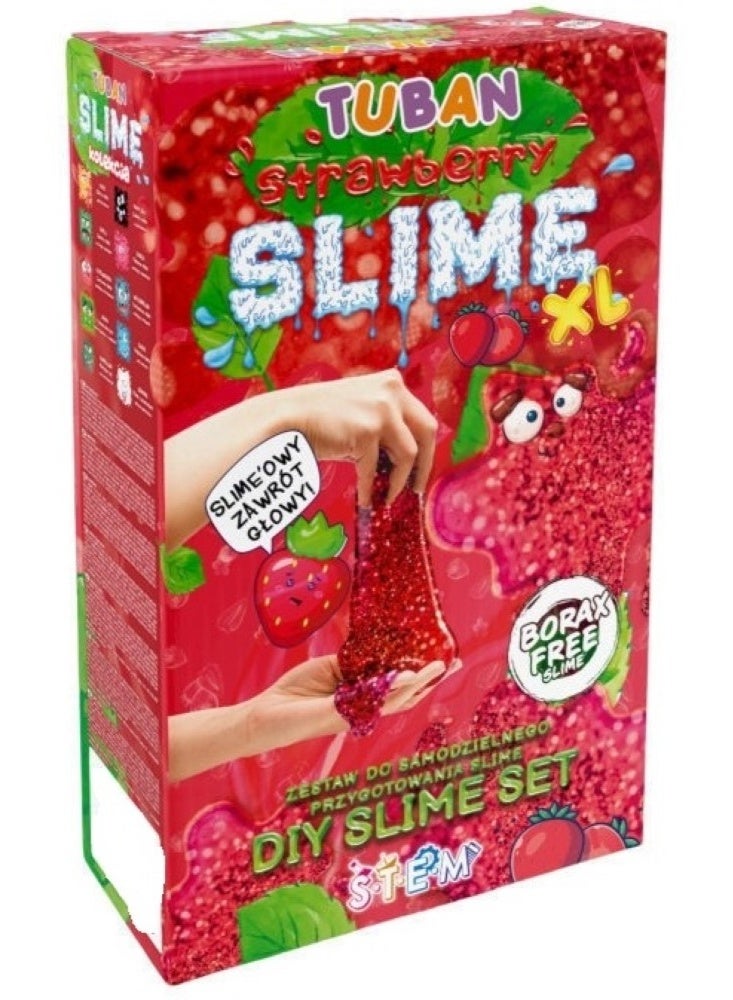 Tuban DIY Slime Strawberry XL - Premium Fun