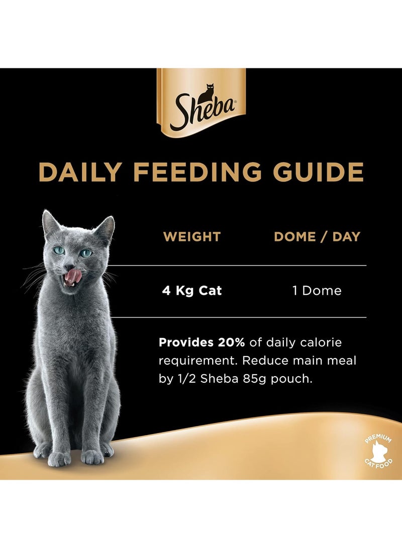 Sheba Filets Whitefish Wet Cat Food 60G